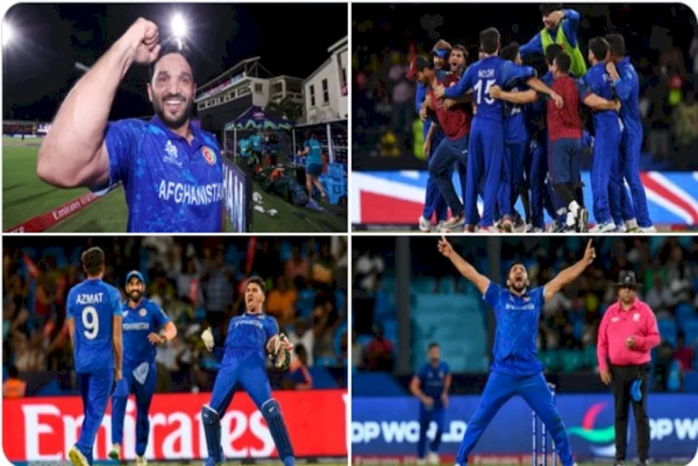 Icc-Men’s-T20-World-Cup-Cricket:-Afghanistan-Defeats-Over-Australia-By-21-Runs 