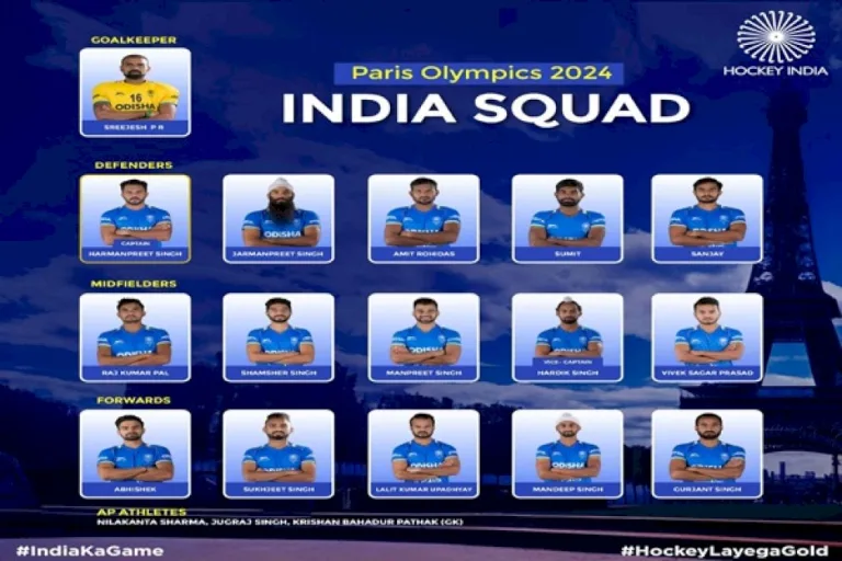 Hockey-India-Announces-16-Member-Squad-For-Paris-2024-Olympics