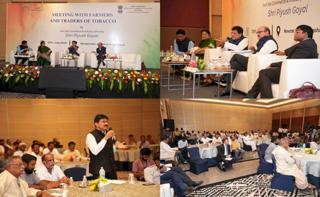 Union-Minister-Piyush-Goyal-Assures-To-Protect-Interests-Of-Tobacco-Farmers-And-Industry-Stakeholders